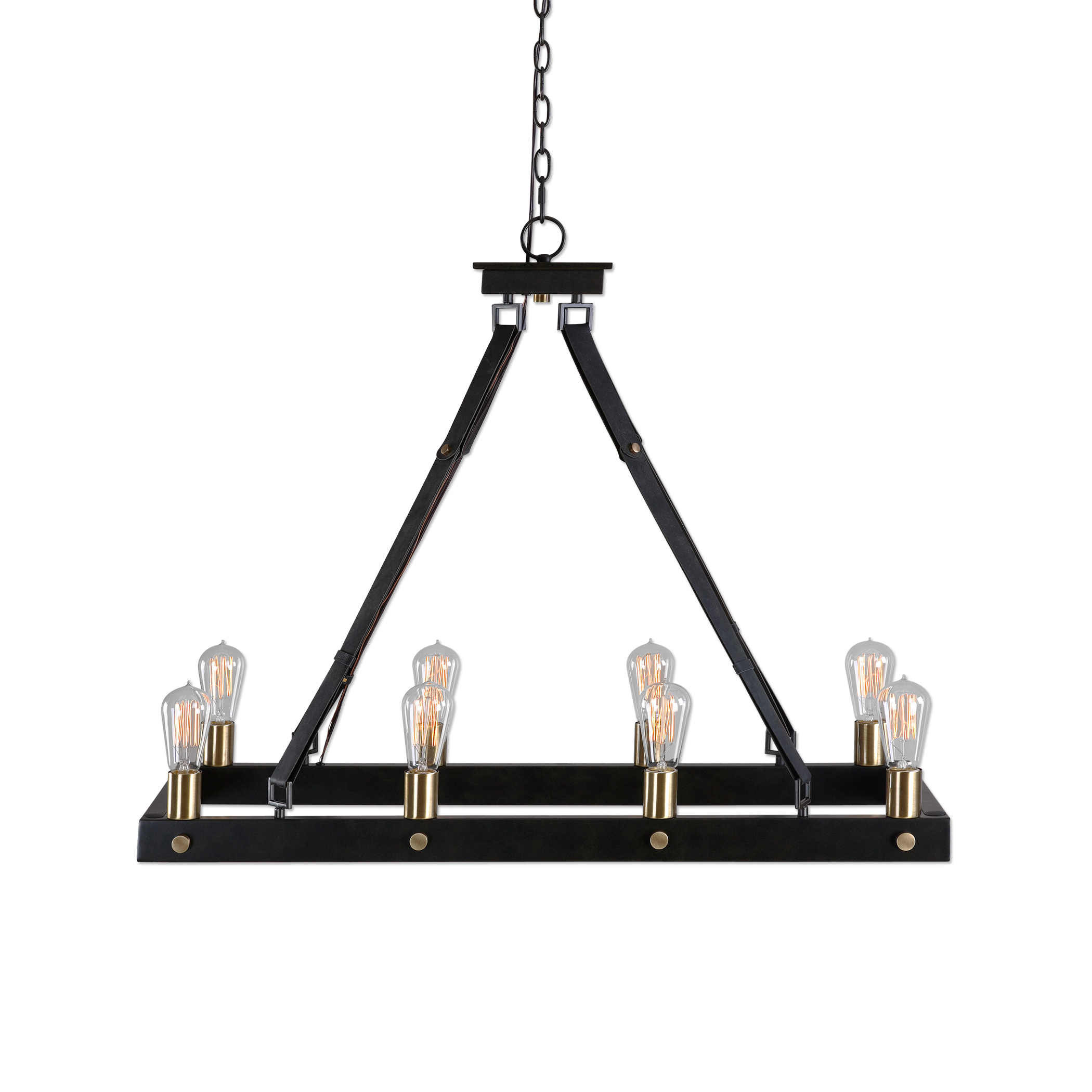 Picture of MARLOW 8 RECTANGLE CHANDELIER